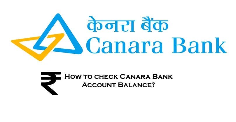 check canara bank balance